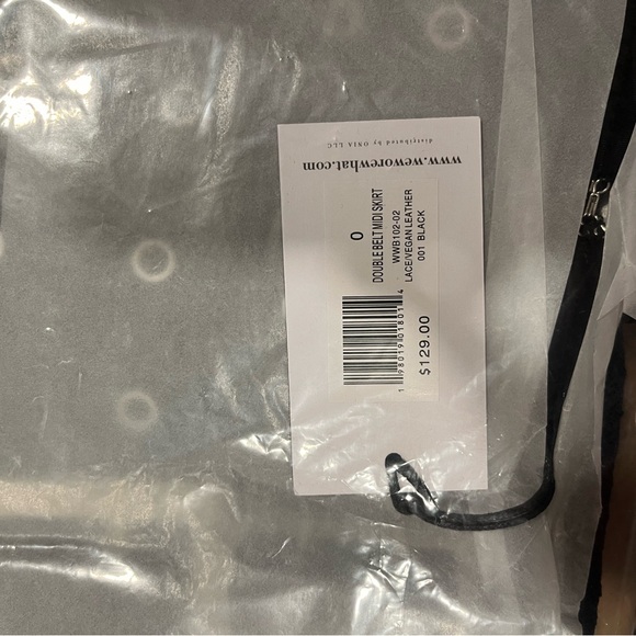 NWT WeWoreWhat Double Belt Midi Skirt - Picture 7 of 11